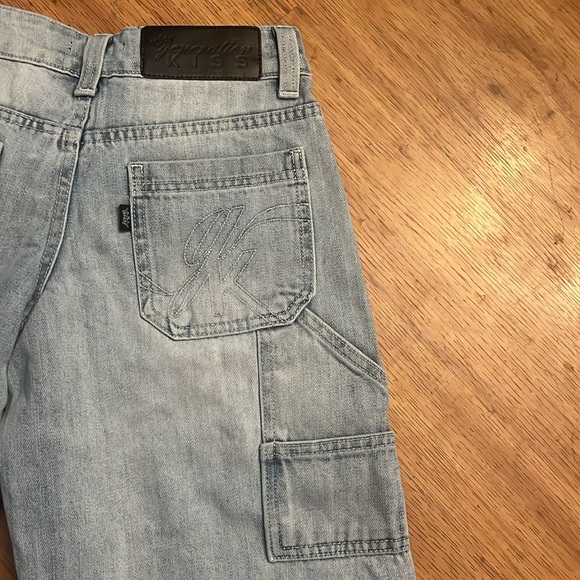 Dolls Kill Generation Kiss distressed carpenter shorts - Picture 4 of 5